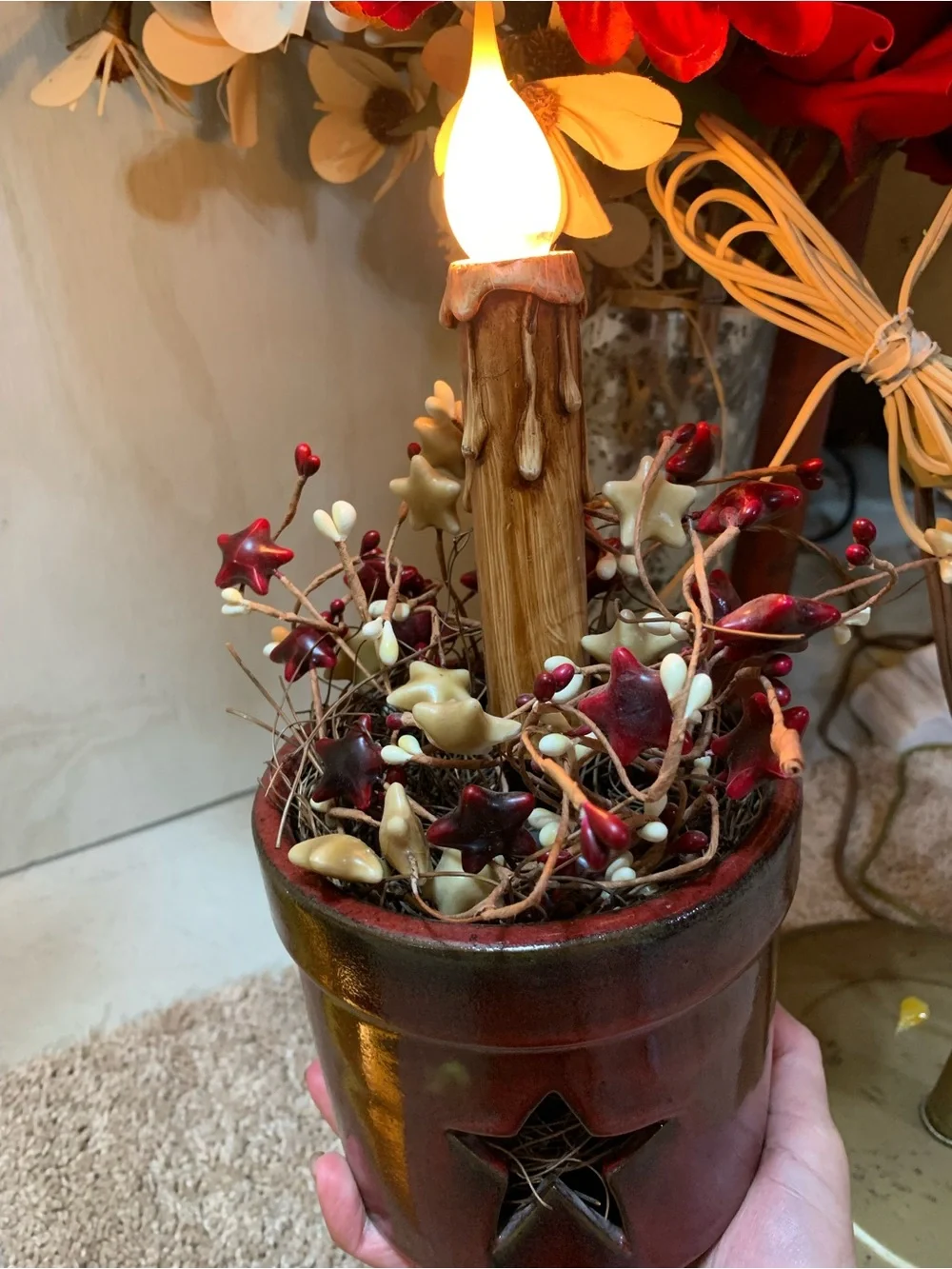 N/A rustic red